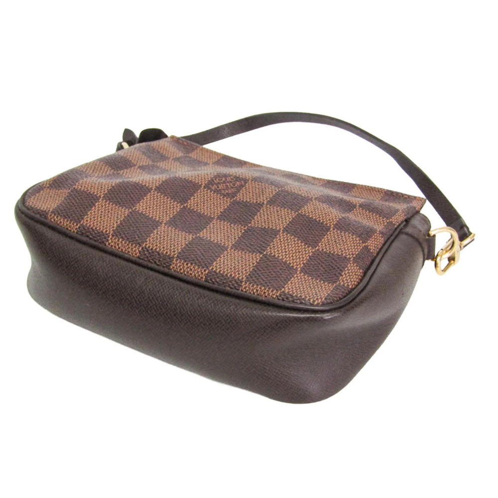Louis Vuitton Damier Makeup Pouch N51982 Women's Handbag,Pouch Brown - Picture 2 of 12